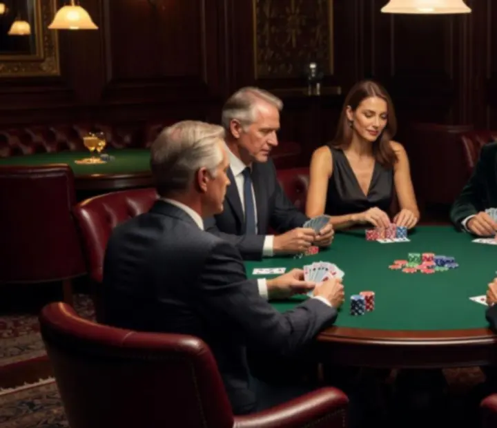 Soirée poker conviviale au salon de cartes Dorellia